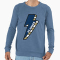 Uc Davis Lightning Bolt Sweatshirt - Minimalist Print Unisex - T-Shirt, Sweatshirt, Hoodie