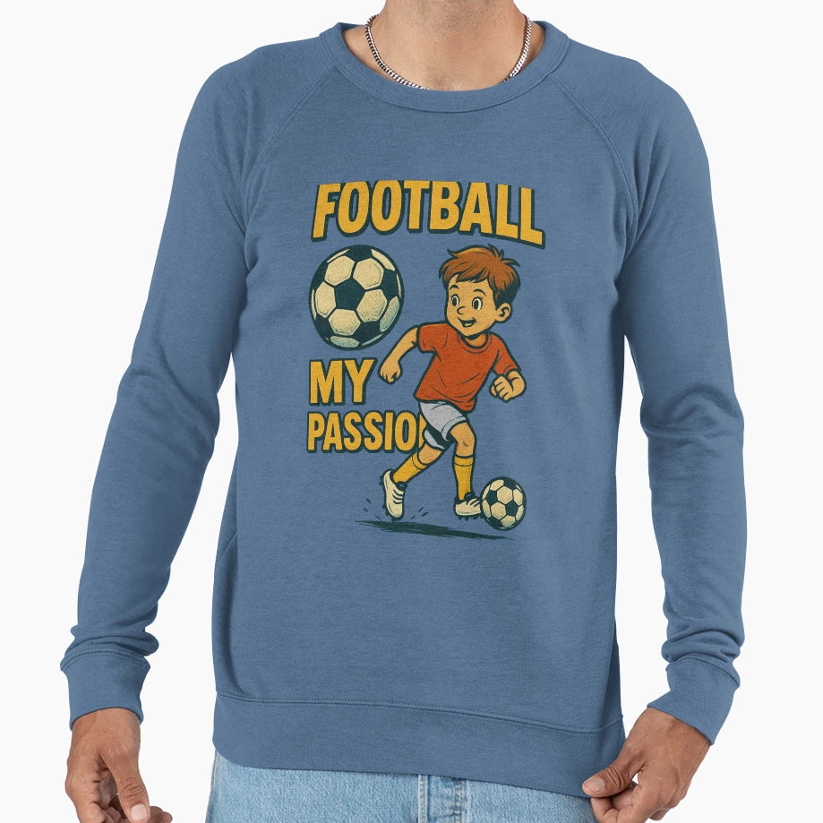 Player Passion Football Soccer T-Shirt - Casual Everyday Wear for Adults - T-Shirt, Sweatshirt, Hoodie