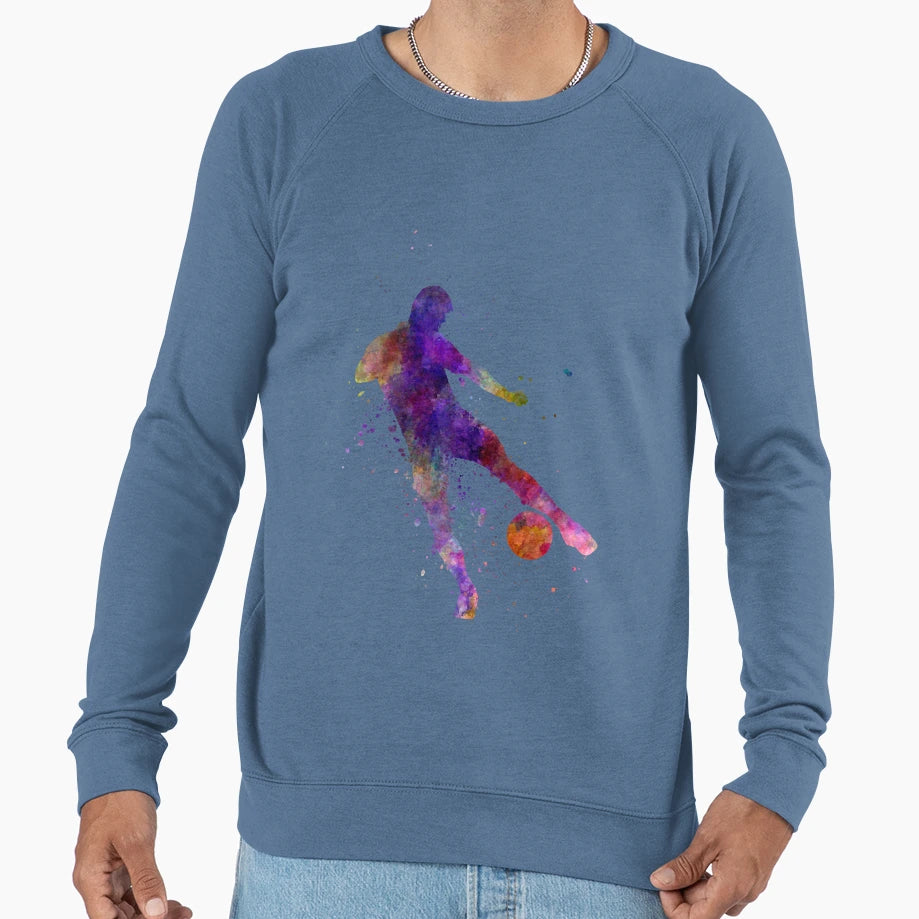 Football Player Sweatshirt - Fun Novelty Design Unisex - T-Shirt, Sweatshirt, Hoodie