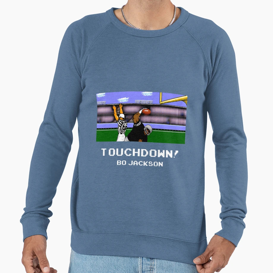 Touchdown Bo Sweatshirt - Casual Everyday Wear Unisex - T-Shirt, Sweatshirt, Hoodie