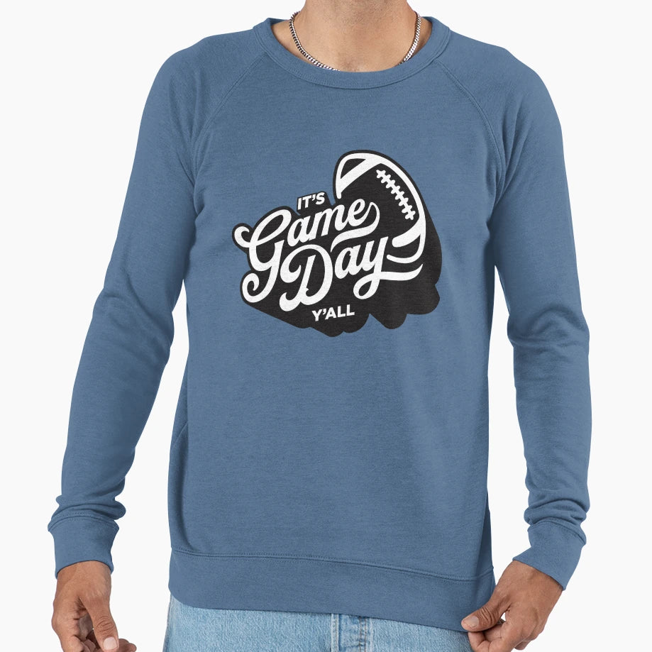 Its Game Day Yall Soccer Mom Soccer Sweatshirt - Trendy Graphic Men Women - T-Shirt, Sweatshirt, Hoodie