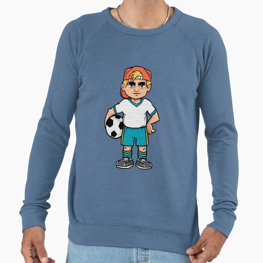 Soccer Soccer Player Sweatshirt - Graphic Print Unisex - T-Shirt, Sweatshirt, Hoodie