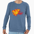 Handball Leopards Flame Logo Sweatshirt - Casual Everyday Wear for Adults - T-Shirt, Sweatshirt, Hoodie