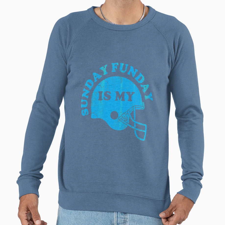 Sunday Is My Funday Sweatshirt - Custom Art Print Men Women - T-Shirt, Sweatshirt, Hoodie
