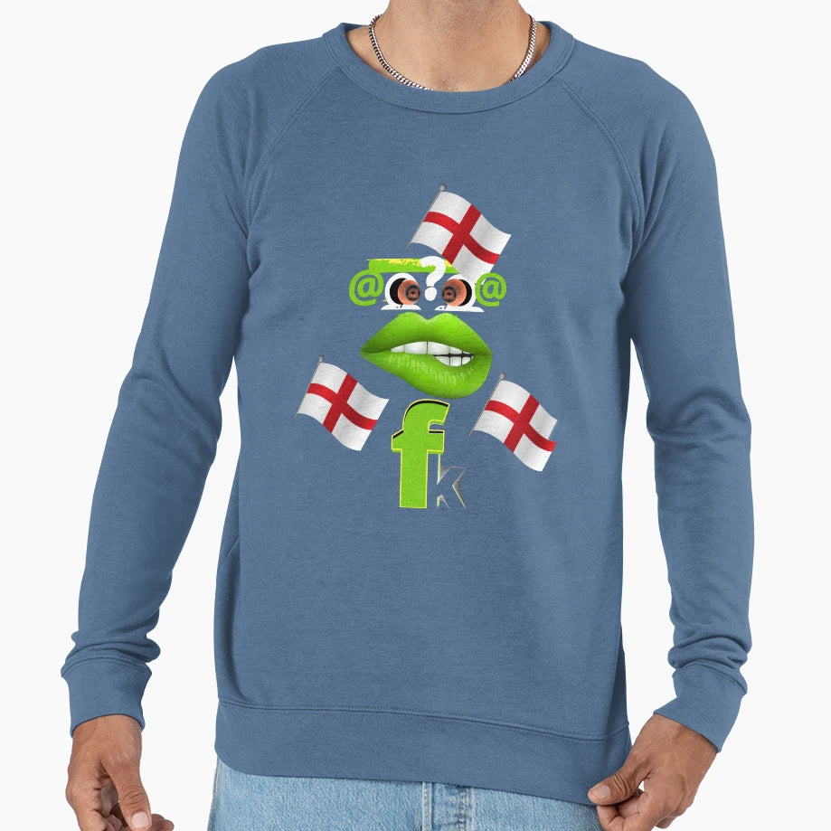 England F Kmonkey Sweatshirt - Casual Everyday Wear for Adults - T-Shirt, Sweatshirt, Hoodie