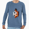 Soccer Ball Sweatshirt - Custom Art Print for Adults - T-Shirt, Sweatshirt, Hoodie