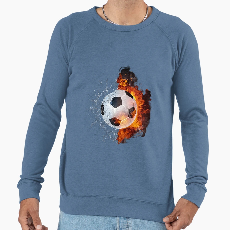 Soccer Ball Sweatshirt - Custom Art Print for Adults - T-Shirt, Sweatshirt, Hoodie