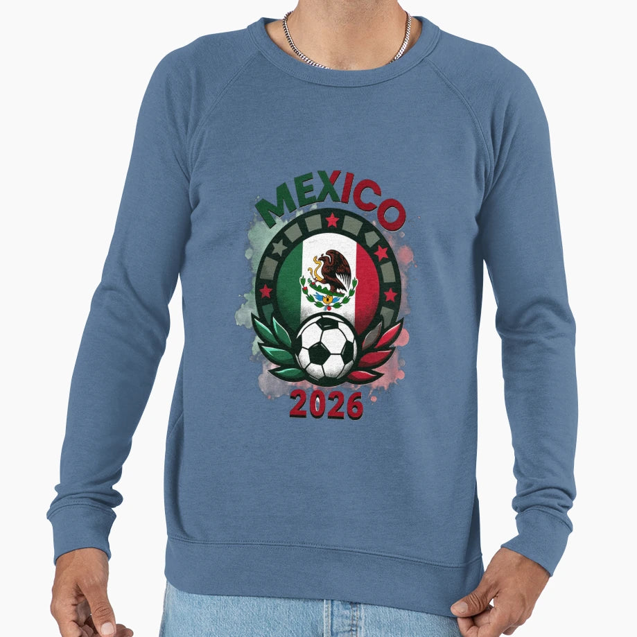 Mexico World Cup 2026 America Sweatshirt - Custom Art Print Men Women - T-Shirt, Sweatshirt, Hoodie