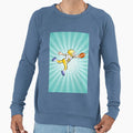 American Football Player Stays Sweatshirt - Streetwear Style for Adults - T-Shirt, Sweatshirt, Hoodie