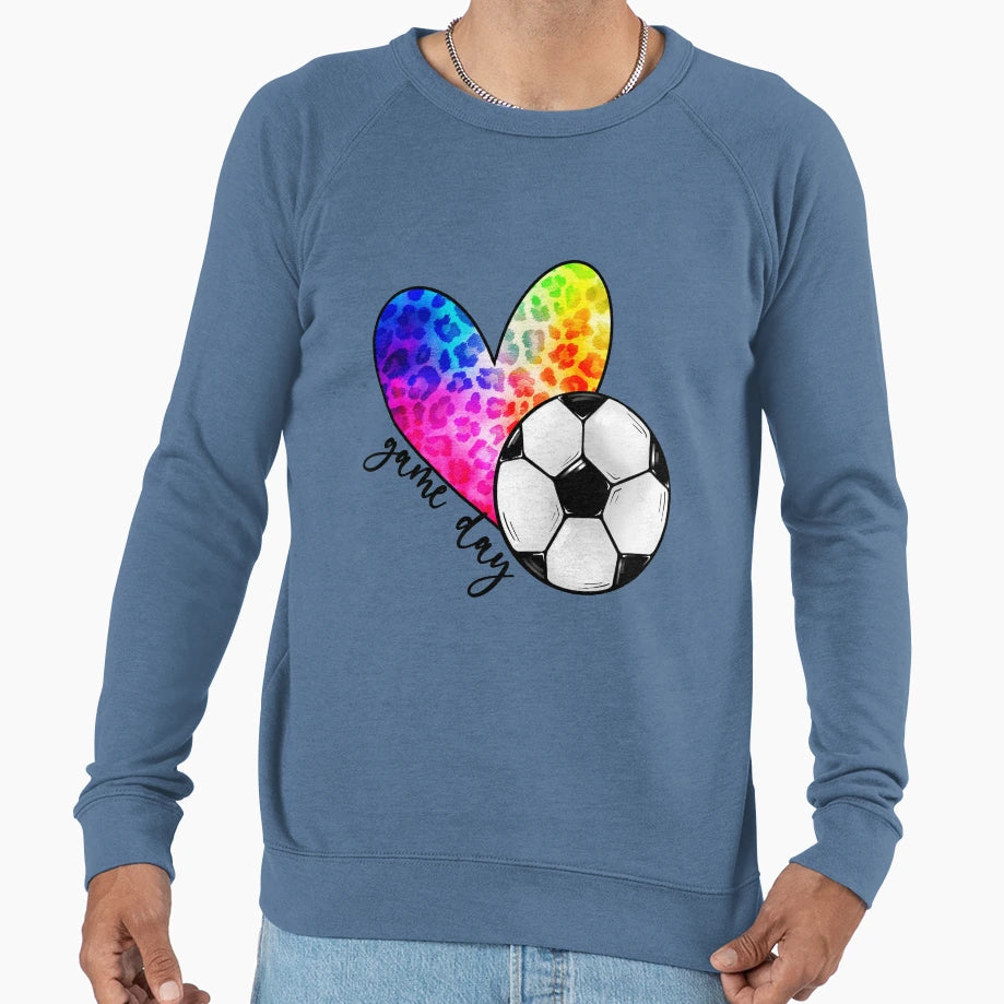 Soccer Game Day Gift Soccer Sweatshirt - Fun Novelty Design Men Women - T-Shirt, Sweatshirt, Hoodie