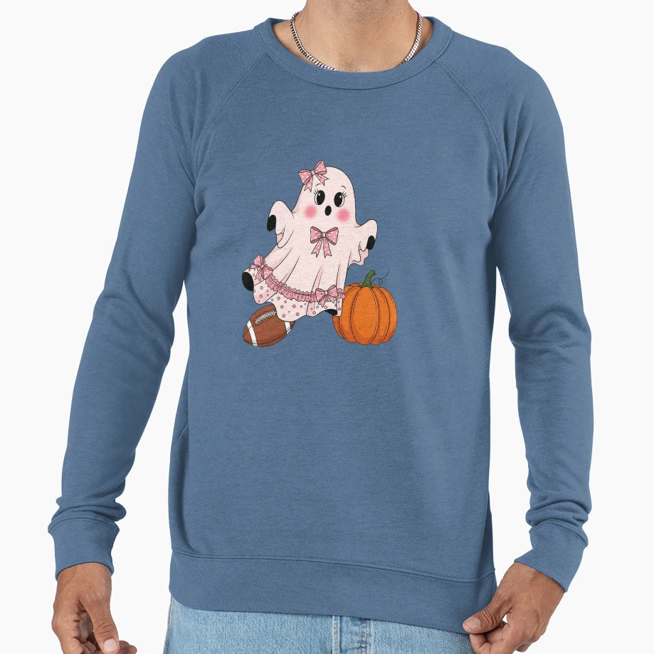Boo Tiful Game Day Ghost Sweatshirt - Casual Everyday Wear Unisex - T-Shirt, Sweatshirt, Hoodie