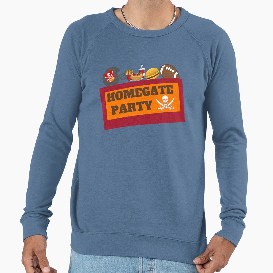 Game Day Football Homegate Party Sweatshirt - Graphic Print Unisex - T-Shirt, Sweatshirt, Hoodie