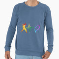 Taekwondo Heartbeat Watercolor Gift Sweatshirt - Unique Graphic for Adults - T-Shirt, Sweatshirt, Hoodie