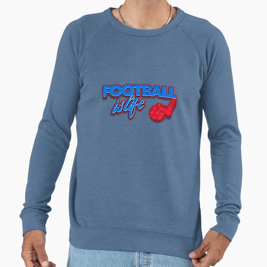 Soccer Is Life Sweatshirt - Trendy Graphic for Adults - T-Shirt, Sweatshirt, Hoodie