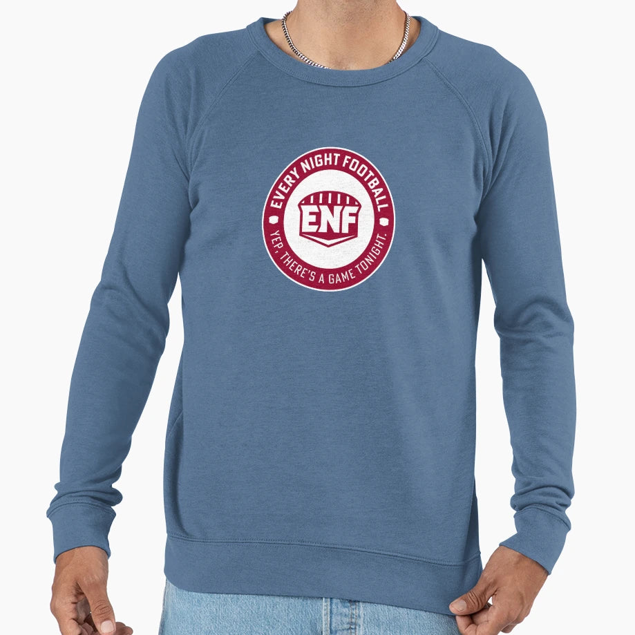 Every Night Football Circular Sweatshirt - Unique Graphic for Adults - T-Shirt, Sweatshirt, Hoodie