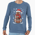 Football Snowman Football Sweatshirt - Custom Art Print Unisex - T-Shirt, Sweatshirt, Hoodie