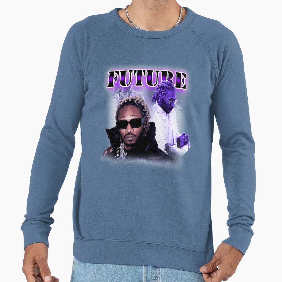 Future Rap Sweatshirt - Fun Novelty Design for Adults - T-Shirt, Sweatshirt, Hoodie