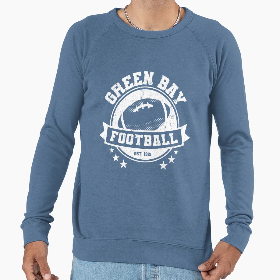 Green Bay Football Team League Sports Sweatshirt - Trendy Graphic Unisex - T-Shirt, Sweatshirt, Hoodie