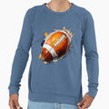 Dynamic American Football Sweatshirt - Casual Everyday Wear Unisex - T-Shirt, Sweatshirt, Hoodie
