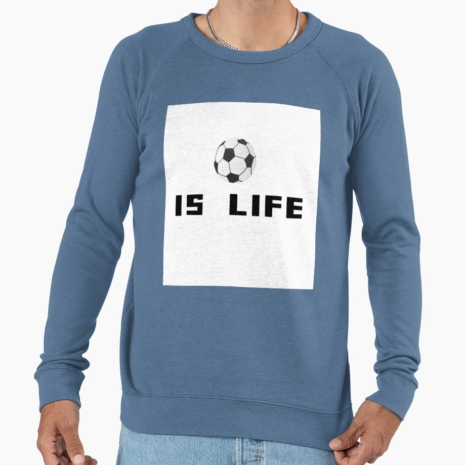 Soccer Is Life Football Lover Gift Uncle T-Shirt - Trendy Graphic Unisex - T-Shirt, Sweatshirt, Hoodie