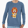 Lion American Football Sports Sweatshirt - Novelty Apparel Unisex - T-Shirt, Sweatshirt, Hoodie
