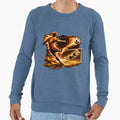 Soccer Goal Shot Action Football Sweatshirt - Novelty Apparel Men Women - T-Shirt, Sweatshirt, Hoodie