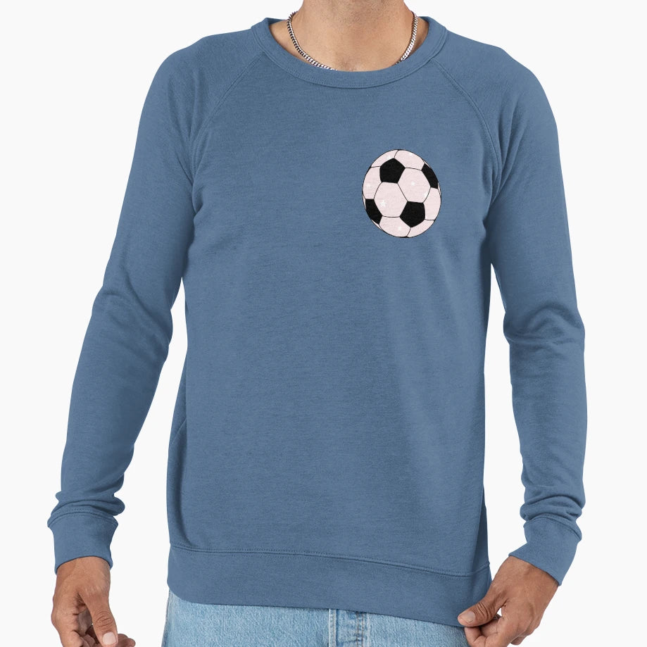 Star Soccer Ball Sweatshirt - Casual Everyday Wear Unisex - T-Shirt, Sweatshirt, Hoodie