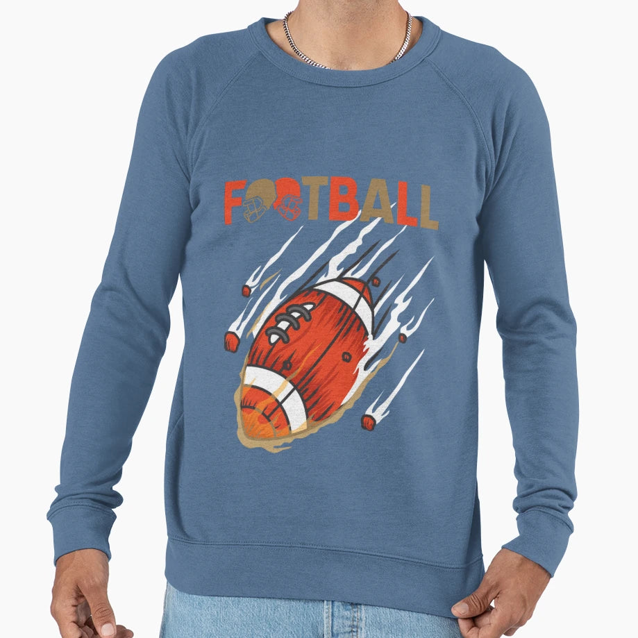 Football Season Sweatshirt - Fun Novelty Design Men Women - T-Shirt, Sweatshirt, Hoodie