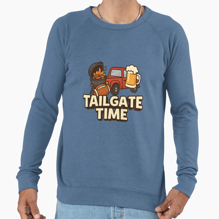Funny Tailgate Meme Tailgate Time Sweatshirt - Novelty Apparel Men Women - T-Shirt, Sweatshirt, Hoodie