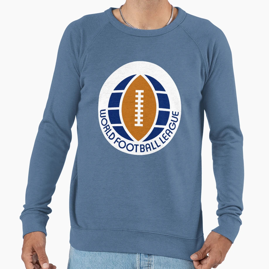 World Football League Sweatshirt - Minimalist Print for Adults - T-Shirt, Sweatshirt, Hoodie