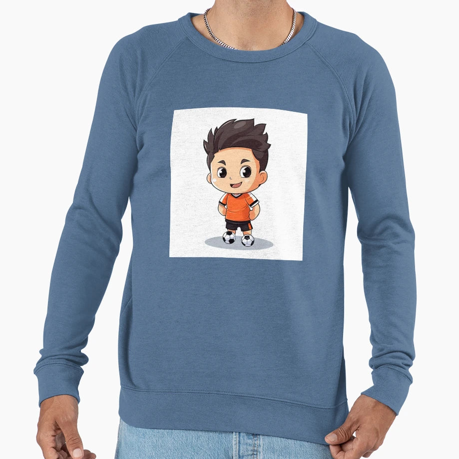 Soccer Player Sweatshirt - Trendy Graphic Unisex - T-Shirt, Sweatshirt, Hoodie