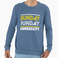 Kc Sunday Funday Kansas City Sunday Sweatshirt - Trendy Graphic Unisex - T-Shirt, Sweatshirt, Hoodie