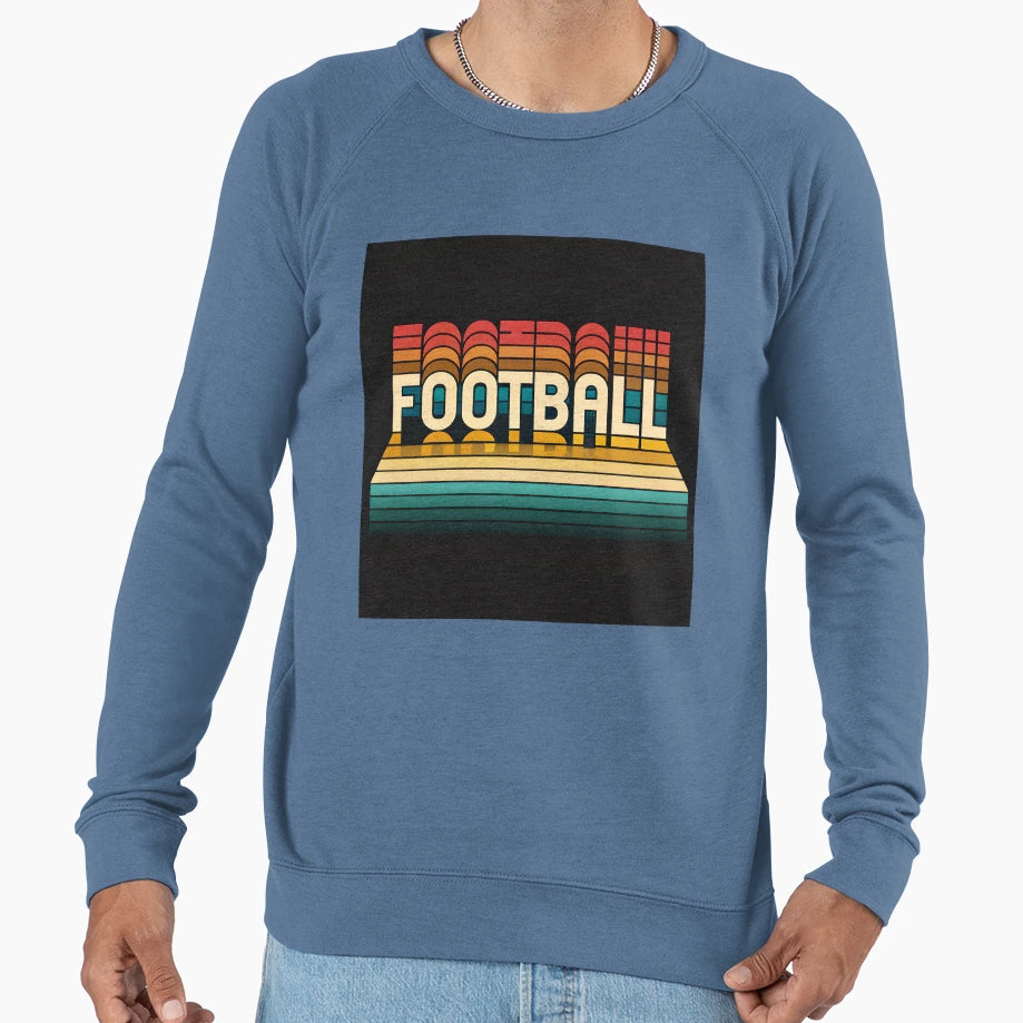Football Sweatshirt - Trendy Graphic Men Women - T-Shirt, Sweatshirt, Hoodie