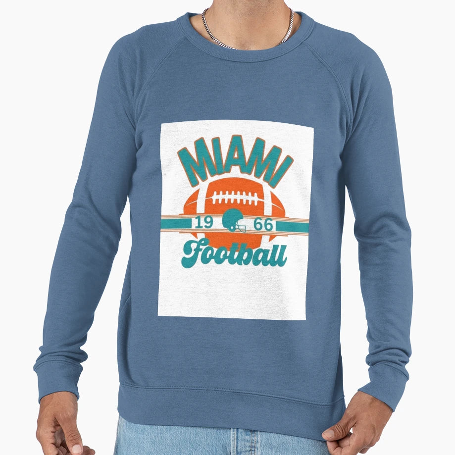 Miami Dolphins Sweatshirt - Unique Graphic Men Women - T-Shirt, Sweatshirt, Hoodie