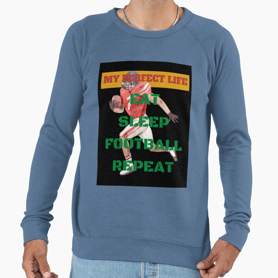 Football Fever Sweatshirt - Casual Everyday Wear for Adults - T-Shirt, Sweatshirt, Hoodie