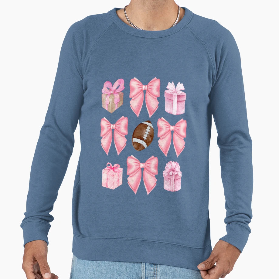 Football Mom Football New Year Happy Sweatshirt - Trendy Graphic Men Women - T-Shirt, Sweatshirt, Hoodie