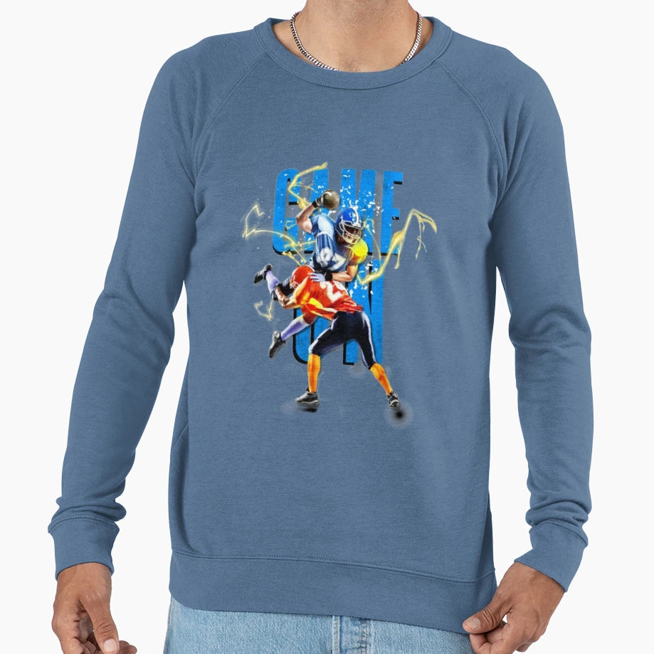 Game Football Fans Sweatshirt - Aesthetic Graphic Men Women - T-Shirt, Sweatshirt, Hoodie