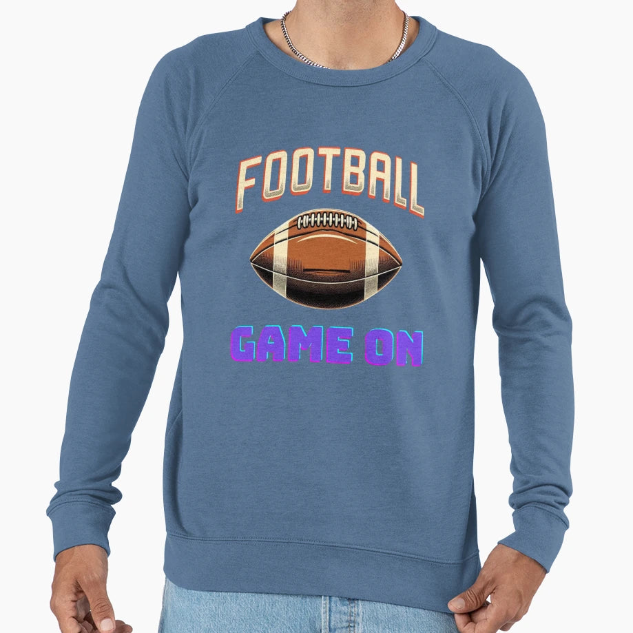 Football Game Sweatshirt - Trendy Graphic Unisex - T-Shirt, Sweatshirt, Hoodie