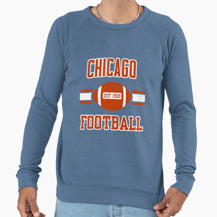 Chicago Football 1 Sweatshirt - Streetwear Style Unisex - T-Shirt, Sweatshirt, Hoodie