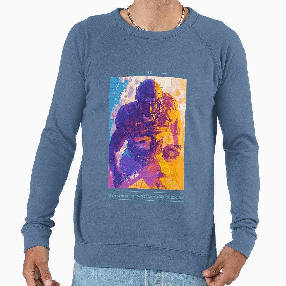 Origin Story American Football Sweatshirt - Trendy Graphic for Adults - T-Shirt, Sweatshirt, Hoodie