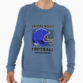 Friday Night Football Blue Helmet Sweatshirt - Fun Novelty Design Unisex - T-Shirt, Sweatshirt, Hoodie