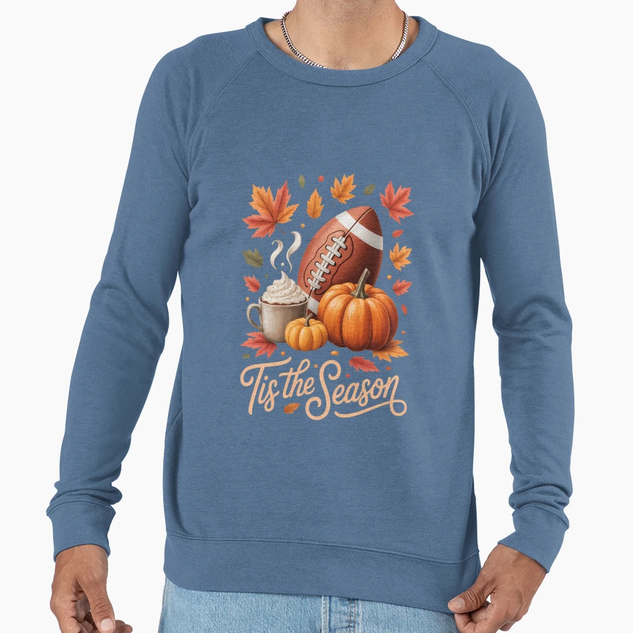 Tis Season Fall Thanksgiving Sweatshirt - Novelty Apparel for Adults - T-Shirt, Sweatshirt, Hoodie