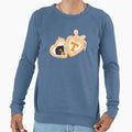 Orange Ut Vols Smokey Locket Sweatshirt - Casual Everyday Wear Unisex - T-Shirt, Sweatshirt, Hoodie