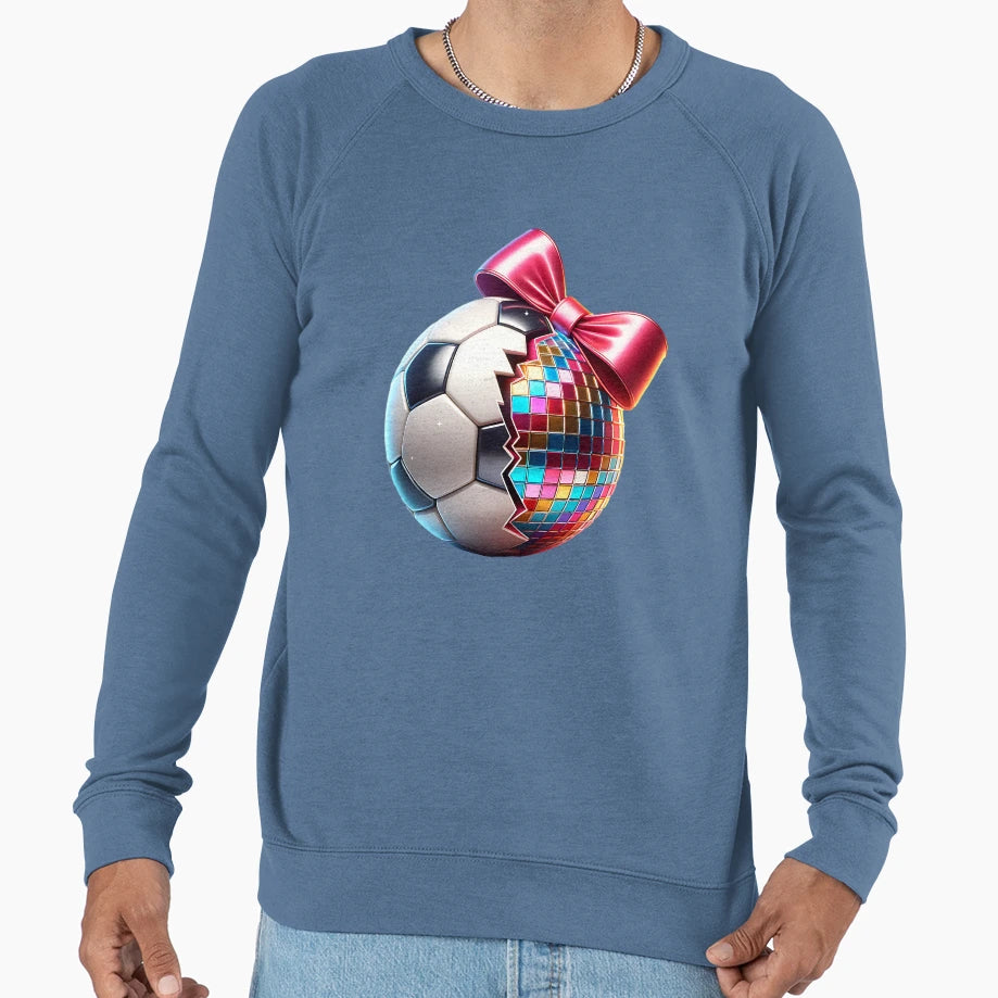 Soccer Disco Ball Sweatshirt - Custom Art Print Unisex - T-Shirt, Sweatshirt, Hoodie