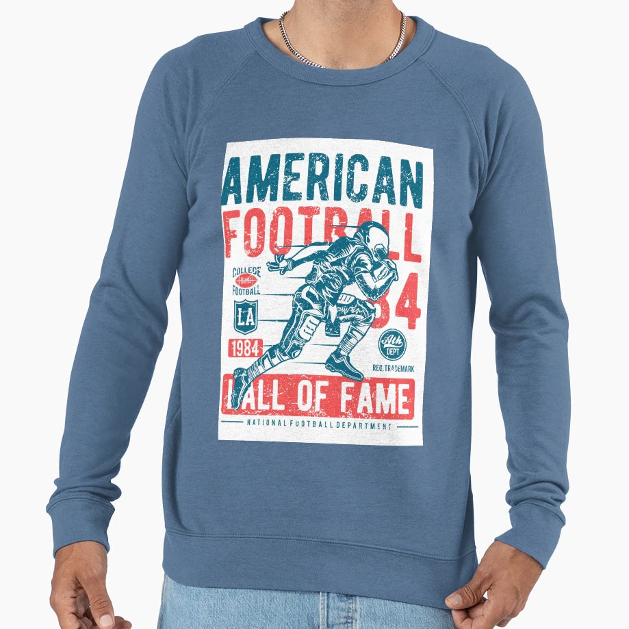 Football Sweatshirt - Unique Graphic Unisex - T-Shirt, Sweatshirt, Hoodie