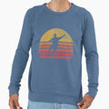 Soccer Football Silhouette Sun Sweatshirt - Custom Art Print Men Women - T-Shirt, Sweatshirt, Hoodie