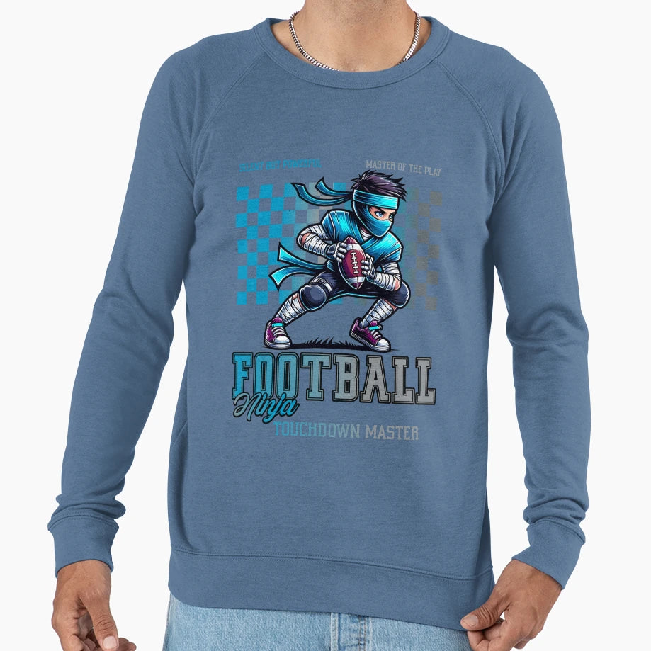 Football Ninja American Football Sweatshirt - Streetwear Style Men Women - T-Shirt, Sweatshirt, Hoodie