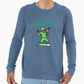 Pixel Football Respawn Tailgate Sweatshirt - Fun Novelty Design for Adults - T-Shirt, Sweatshirt, Hoodie