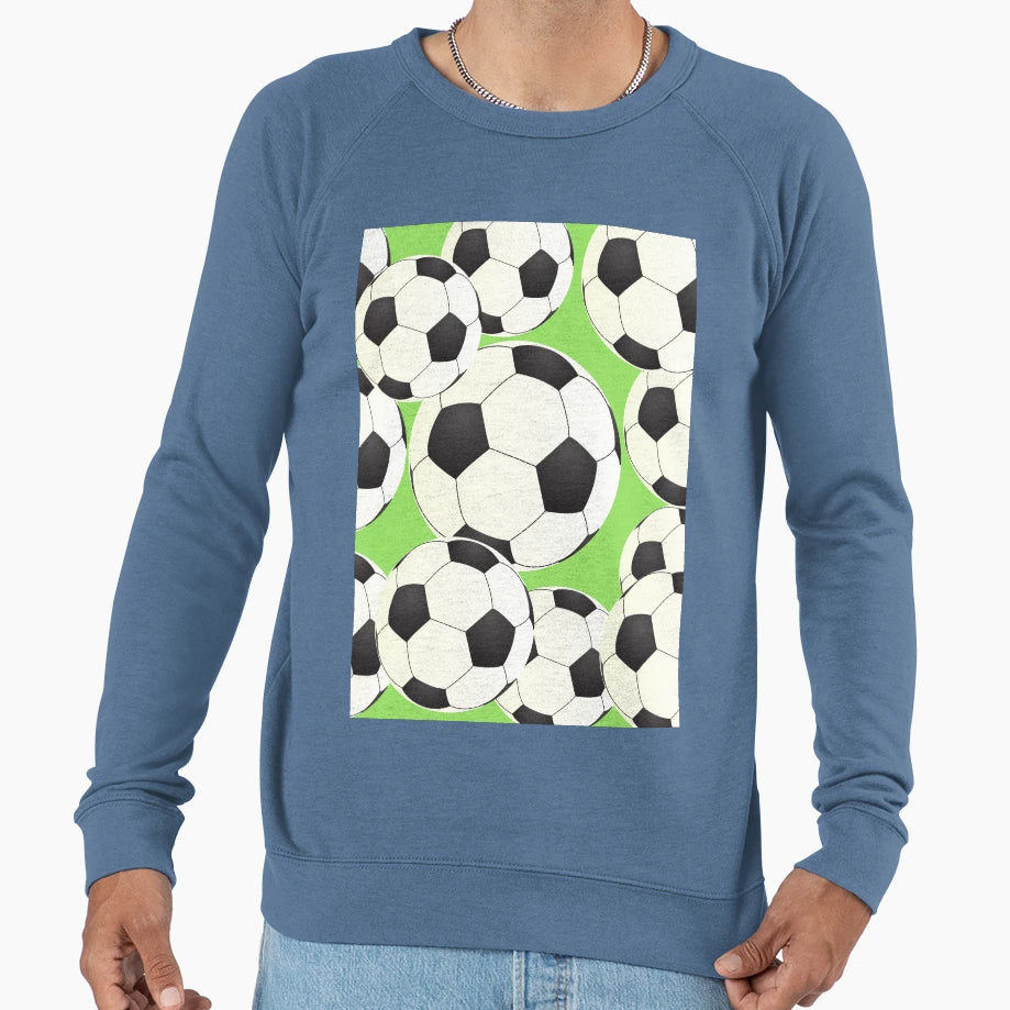 Soccer Fan Sweatshirt - Trendy Graphic Unisex - T-Shirt, Sweatshirt, Hoodie