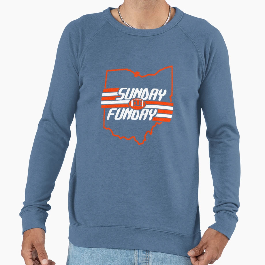 Cleveland Football Fan Sunday Fun Day Sweatshirt - Unique Graphic Unisex - T-Shirt, Sweatshirt, Hoodie